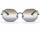 Ray-Ban RB1972-002/GB Octagon 1972 Black Frame Bi-Gradient Clear Brown / Grey Lens Unisex Sunglasses