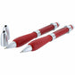 2-Pack Rotring Skynn Ergonomic Comfort Grip Warm Red Rollerball Pen