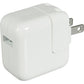 Apple 12W USB Power Adapter A1401 - for iPhone iPad - White 