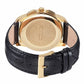 Azzaro AZ2040.63SB.000 Legend Silver Dial Yellow Gold Case Men's Black Leather Watch 794504112047