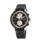 Baume & Mercier 10434 Clifton Club Black Leather Men's Chronograph Tachymeter Automatic Watch 6264460849010
