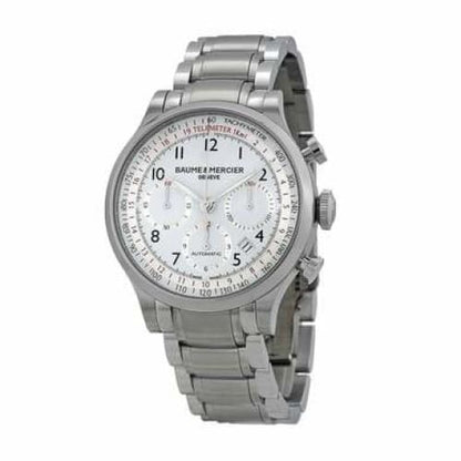Baume & Mercier A10061 Capeland Silver Stainless Steel White