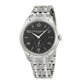 Baume & Mercier A10100 Clifton Silver Stainless Steel Black Dial Men's Automatic Watch 7613268002995