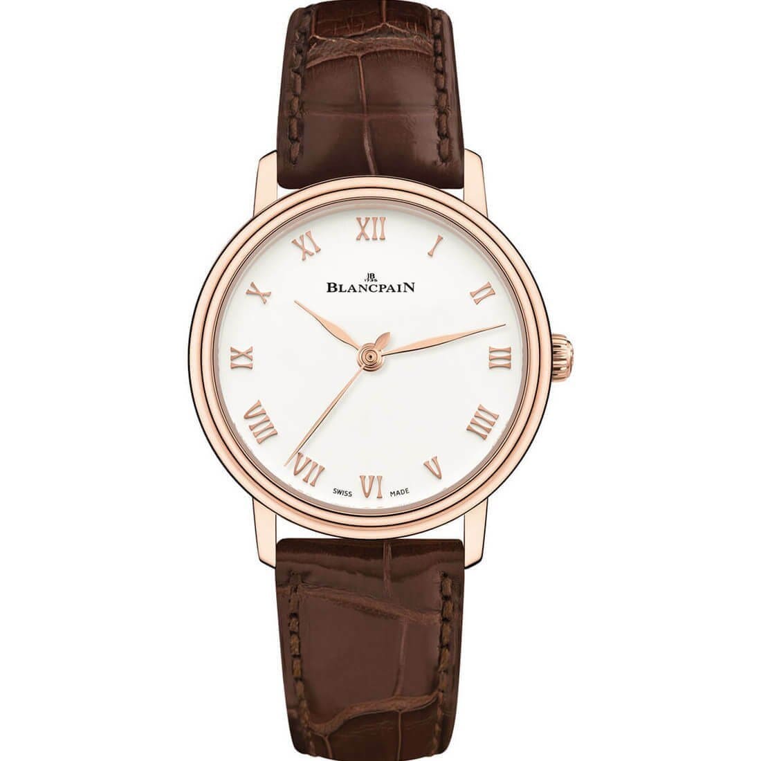 Blancpain Ultraplate Automatic Rose Gold Ladies Watch 6104 3642 55A