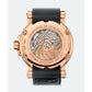 Breguet Marine Dual Time  Rose Gold With Black Rubber Automatic Men's Watch 5857BRZ25ZU

