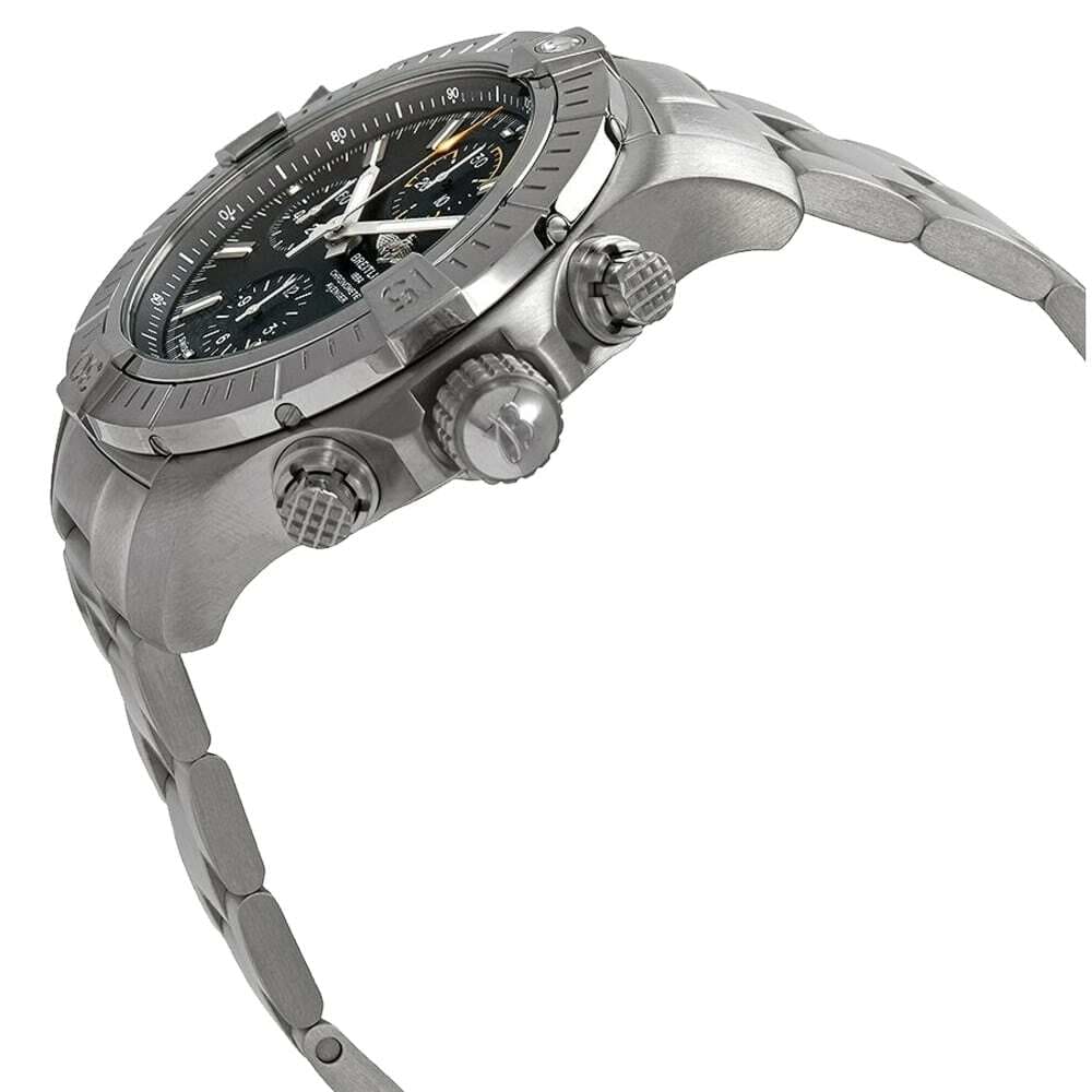 Breitling A13317101B1A1 Avenger Chronograph Stainless Steel Black Dial Men's Chronograph Watch 842047179512