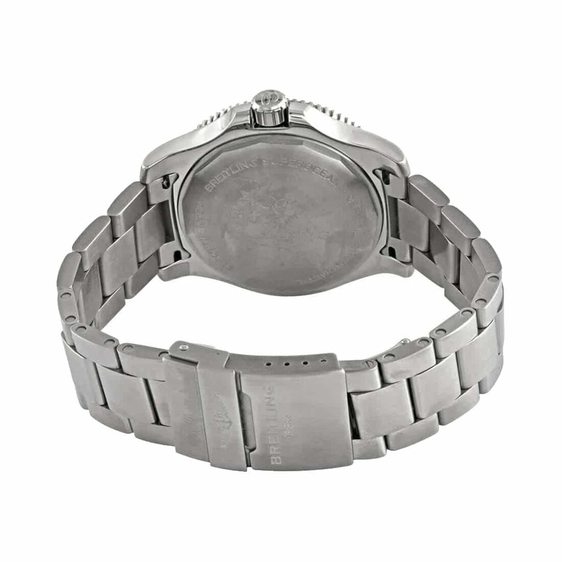 Breitling A17367D71B1A1 Superocean 44 Stainless Steel Black Dial Men's Chronometer Watch 842047178119