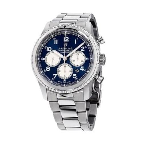 Breitling AB0117131C1A1 Navitimer 8 Stainless Steel Blue 