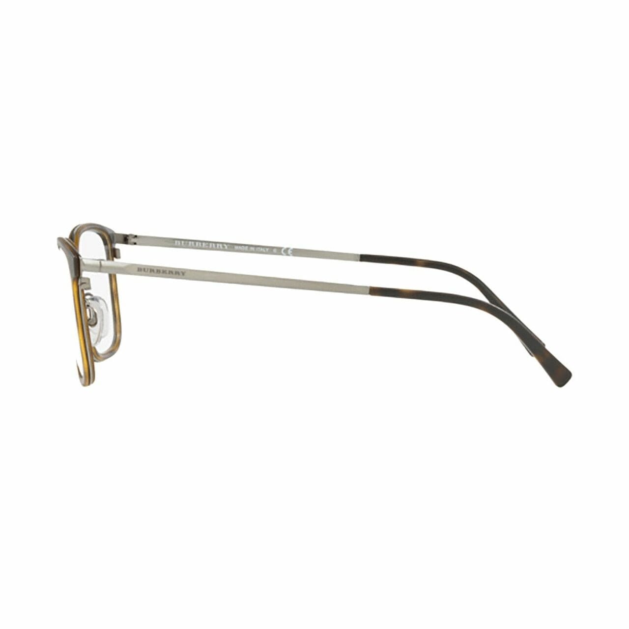Burberry BE1315-1008 Matte Dark Havana Square Women's Metal Eyeglasses 8053672763461