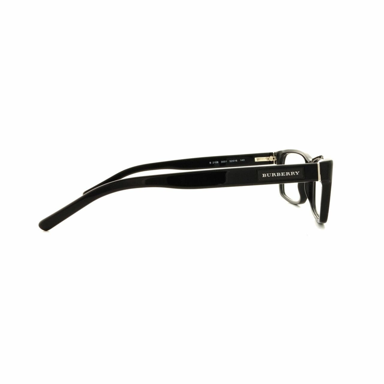 Burberry BE2108-3001 Black Rectangular Men's Acetate Eyeglasses 713132395233