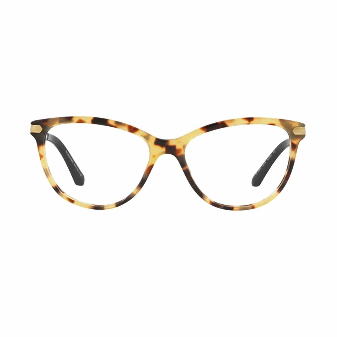 Burberry BE2280-3278 Light Havana Cat Eye Women's Plastic Eyeglasses 8053672901139