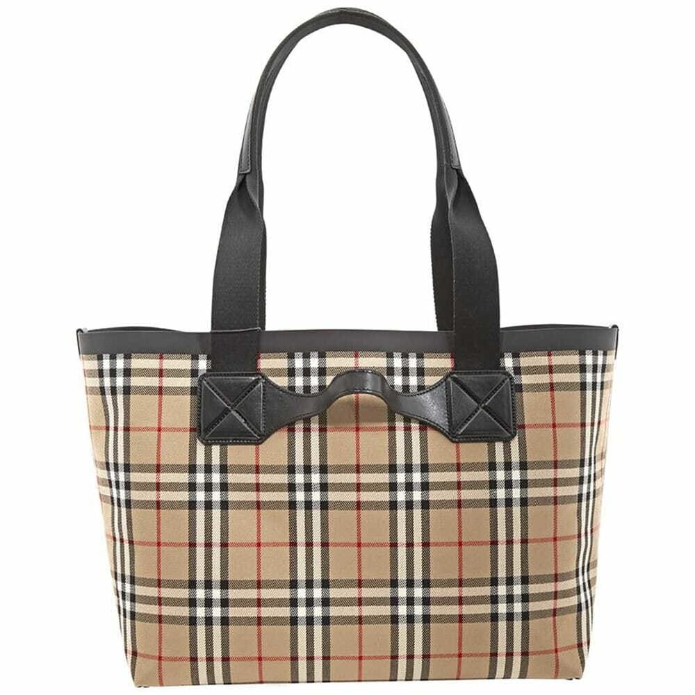 Burberry Medium Vintage Checkered Austen Tote Bag 5045558602974