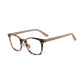Calvin Klein CK-18512-665 Peach Tortoise Square Women's Acetate Eyeglasses 883901102444