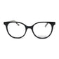 Calvin Klein CK-18538-001 Black Round Women's Acetate Eyeglasses 883901105056