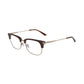 Calvin Klein CK-19105-210 Brown Rectangular Men's Metal Eyeglasses 883901109566