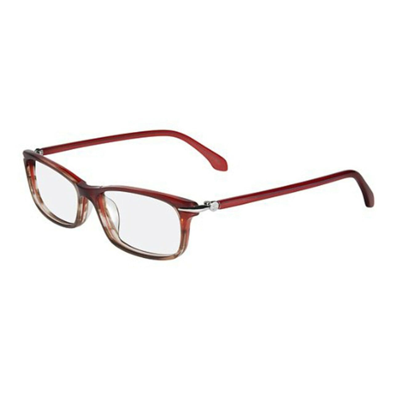 Calvin Klein CK-5716-196 Red Earth Gradient Rectangular Eyeglasses 750779031117