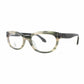 Calvin Klein CK-5728-746 Marble Green Cat Eye Women's Plastic Eyeglasses 750779036075