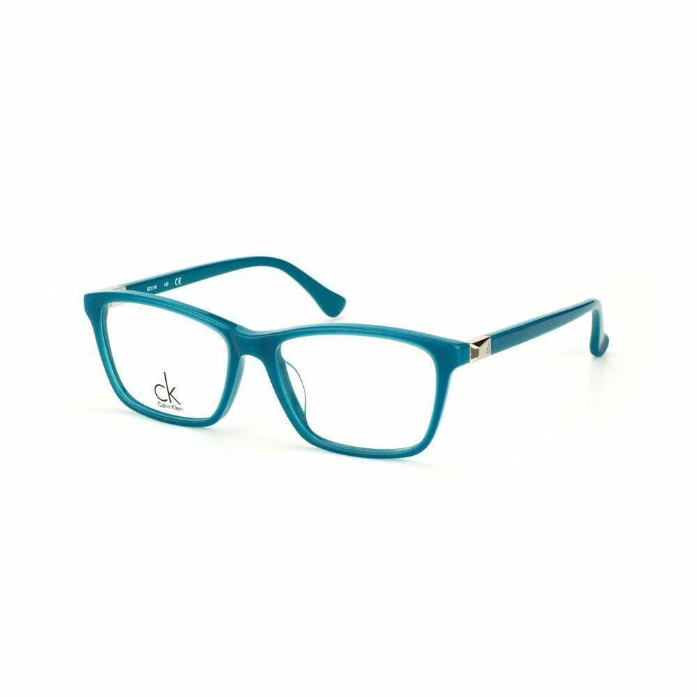 Calvin Klein CK-5815-967 Green Square Women's Plastic Eyeglasses 750779062012