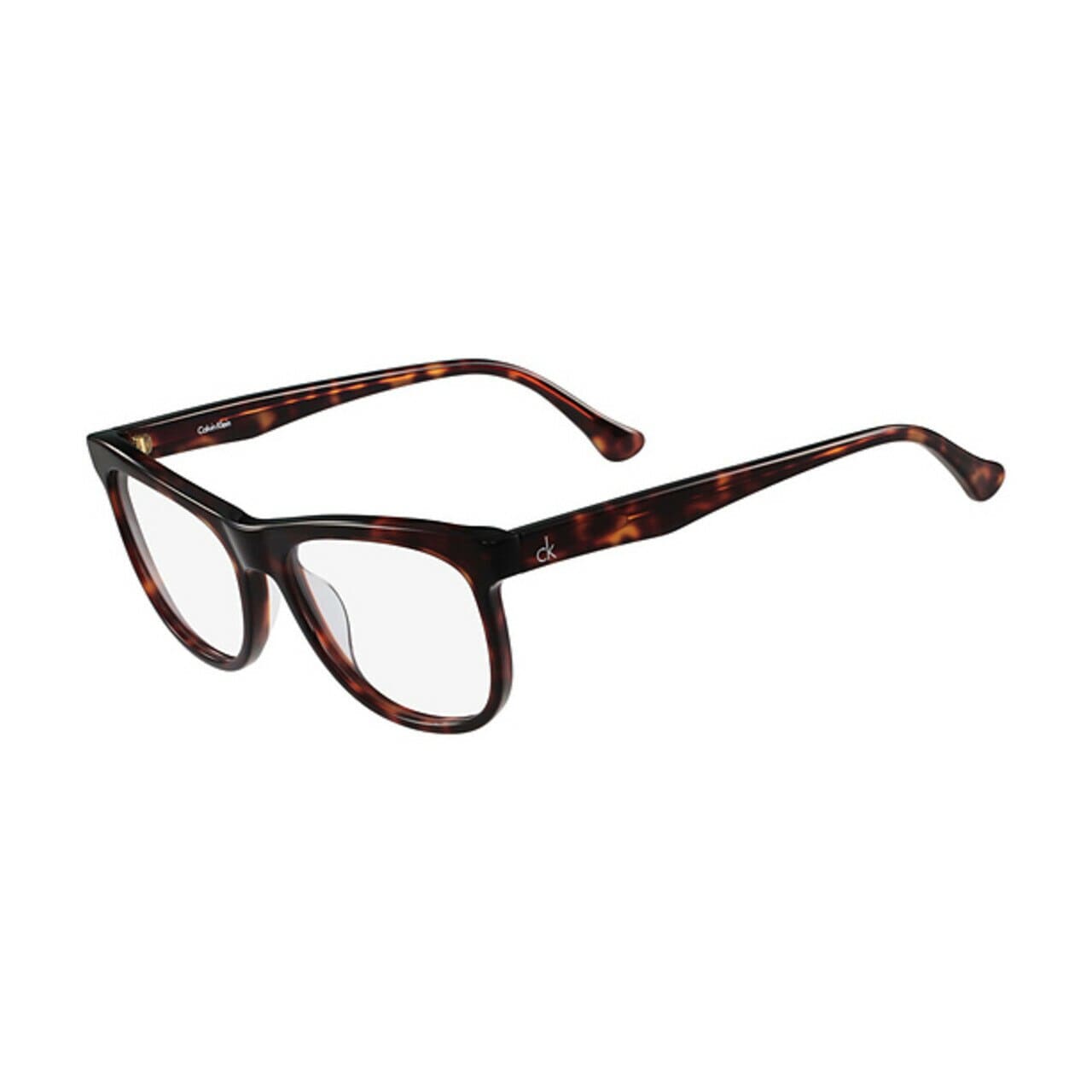 Calvin Klein CK-5922-221 Burnt Havana Square Unisex Plastic Eyeglasses 750779094716