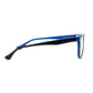 Calvin Klein CK-5933-229 Tortoise Blue Square Unisex Plastic Eyeglasses 750779100554