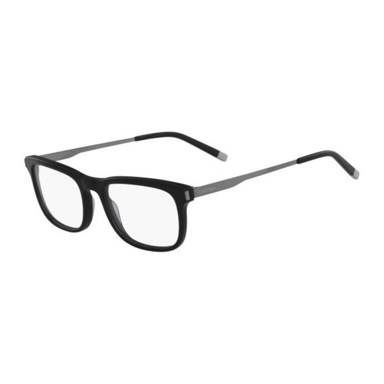 Calvin Klein CK-5995-001 Black Rectangular Men's Plastic Eyeglasses 750779117774