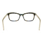 Calvin Klein CK-8564-422 Cyan Blue Tortoise Square Unisex Plastic Eyeglasses 750779113394