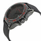 Calvin Klein K5Y31ZB1 Earth Black Textile Nylon Red Markers Dial Men's Quartz Watch 7612635094892