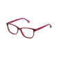 Carolina Herrera VHE719L-09PY Shiny Burgundy Grisaille Square Acetate Eyeglasses 190605092132