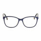 Carolina Herrera VHE734K-09MF Blue Square Women's Plastic Eyeglasses 190605032657