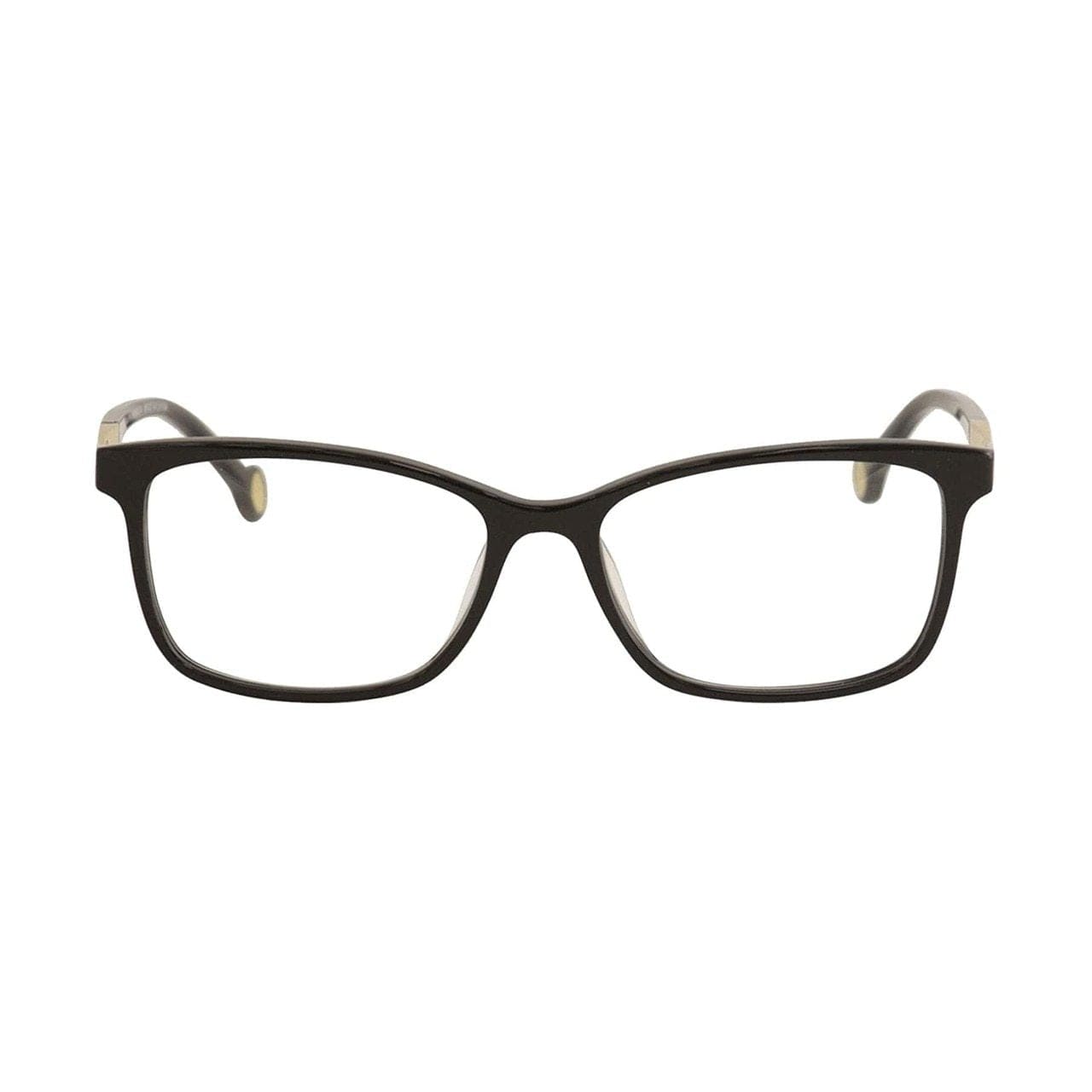 Carolina Herrera VHE781-0700 Shiny Black Square Women's Acetate Eyeglasses 190605074404