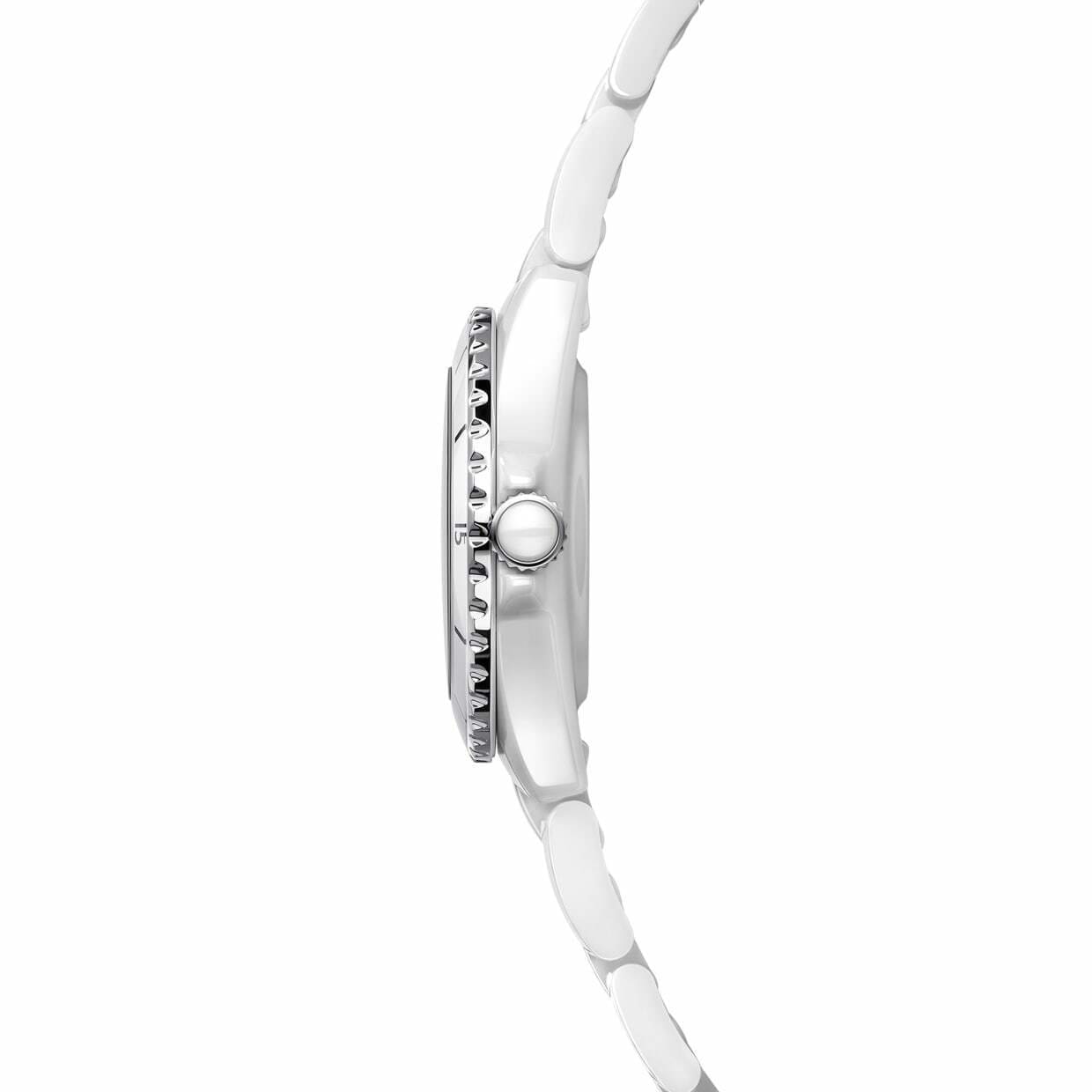 CHANEL H5705 J12 Diamond White Dial Ladies Watch