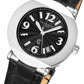 Charriol CCR38.191.2394 Columbus Black Dial Men's Leather Strap Quartz Watch 794504359046