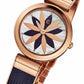 Charriol FE32.A02.0A2 Forever Rosegold Tone Mother of Pearl Flower Face Dial Women's Watch 7630029631010