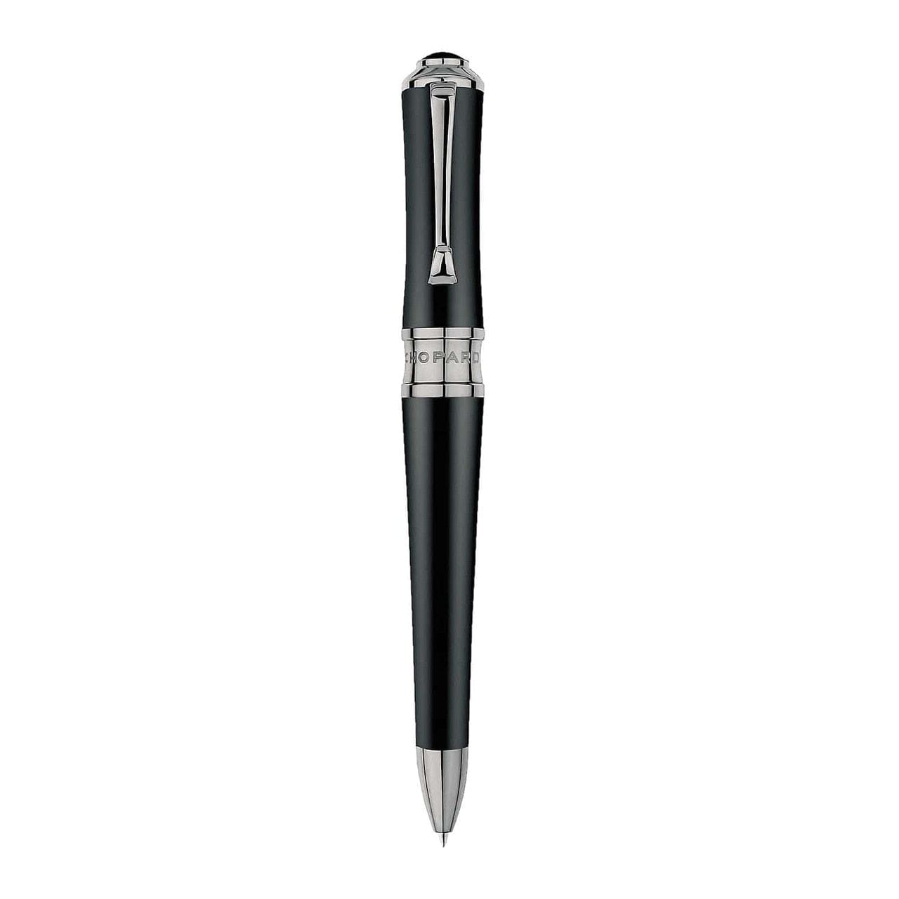 Chopard 95013-0339 Impero Black Matt Rubber Ruthenium Plated Ballpoint Pen