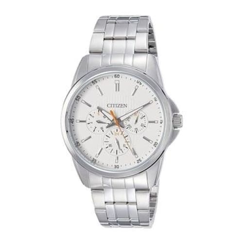 Citizen AG8340-58A Silver Stainless Steel Beige Dial Men’s 