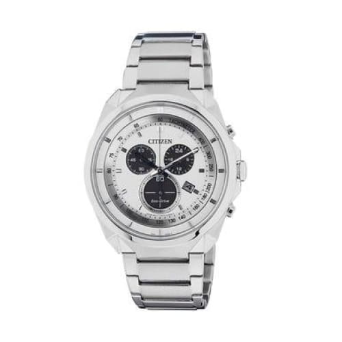 Citizen AT2150-51A Silver Stainless Steel White Dial Men’s 