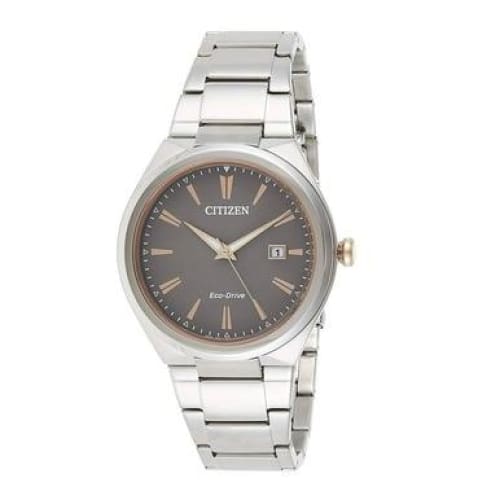 Citizen AW1376-55H Silver Stainless Steel Grey Dial Men’s 