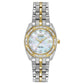 Citizen EW1594-55D Eco Drive Paladion Two Tone Mother of Pearl Dial Women's Watch 0013205089695