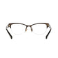 Coach HC5066-9155 Satin Brown Tortoise Cat-Eye Women's Metal Eyeglasses 725125935371