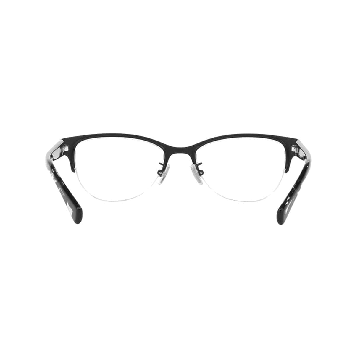 Coach HC5078-9254 Satin Black Crystal Mosaic Cat-Eye Women's Metal Eyeglasses 725125955706