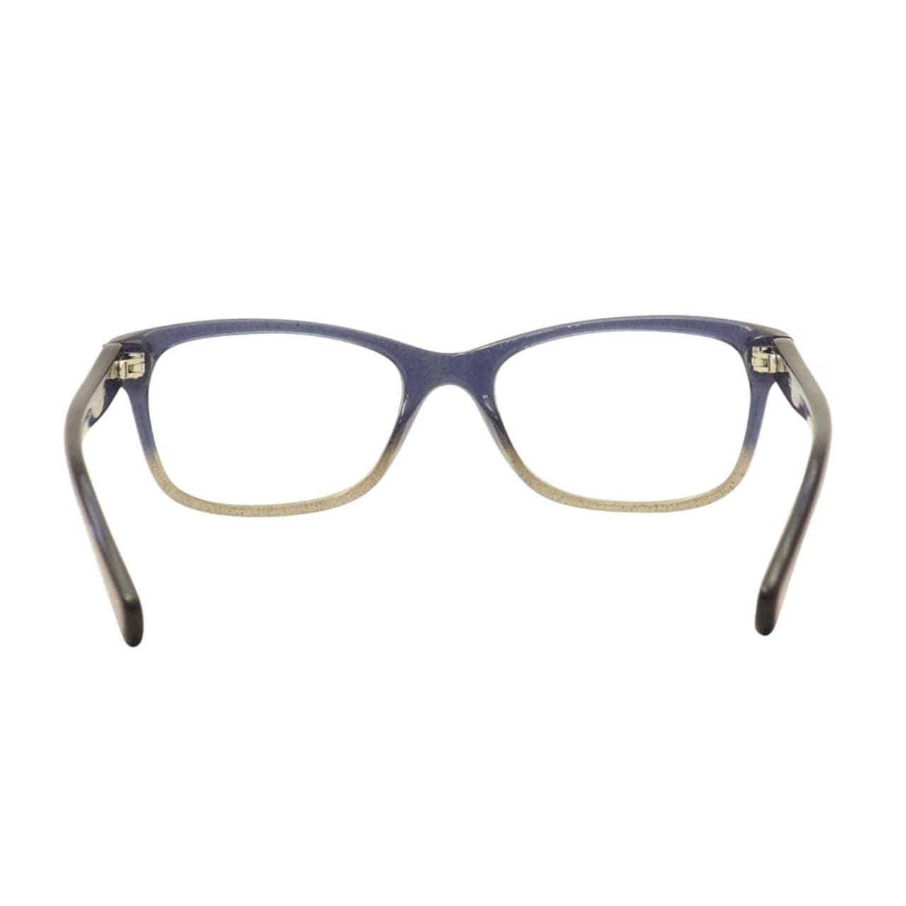 Coach HC6089-5474 Denim Taupe Glitter Gradient Rectangular Women's Acetate Eyeglasses 725125983167