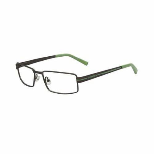 Converse Q006 Green Rectangular Unisex Metal Eyeglasses - 