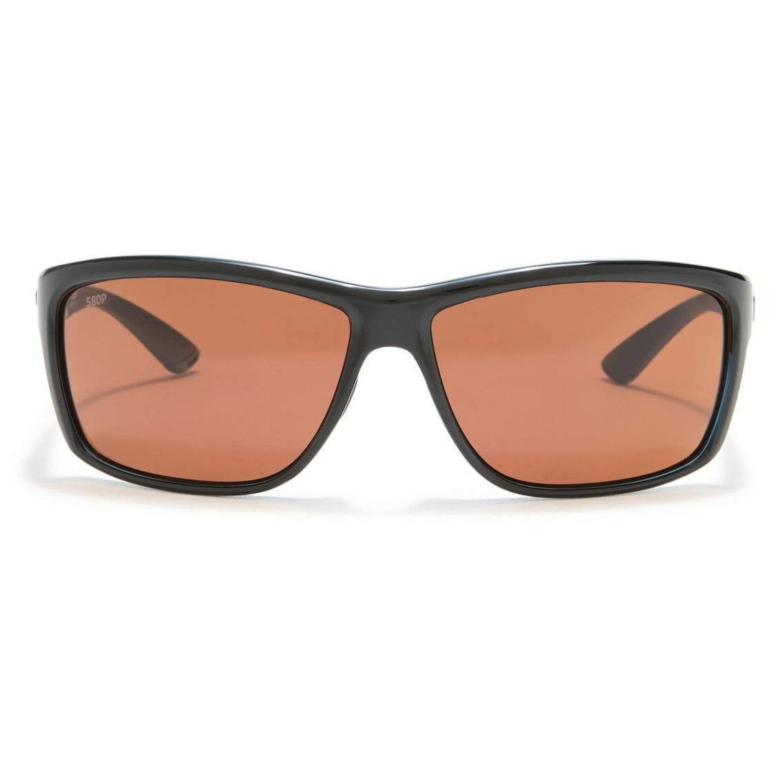 Costa Del Mar AA 11 OCP Black Square Brown Polarized Lens Unisex Sunglasses 097963522038
