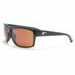 Costa Del Mar AA 11 OCP Black Square Brown Polarized Lens Unisex Sunglasses 097963522038
