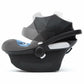 Cybex Aton M Infant Car Seat With SafeLock Base - Pepper Black 518002097 4058511299747