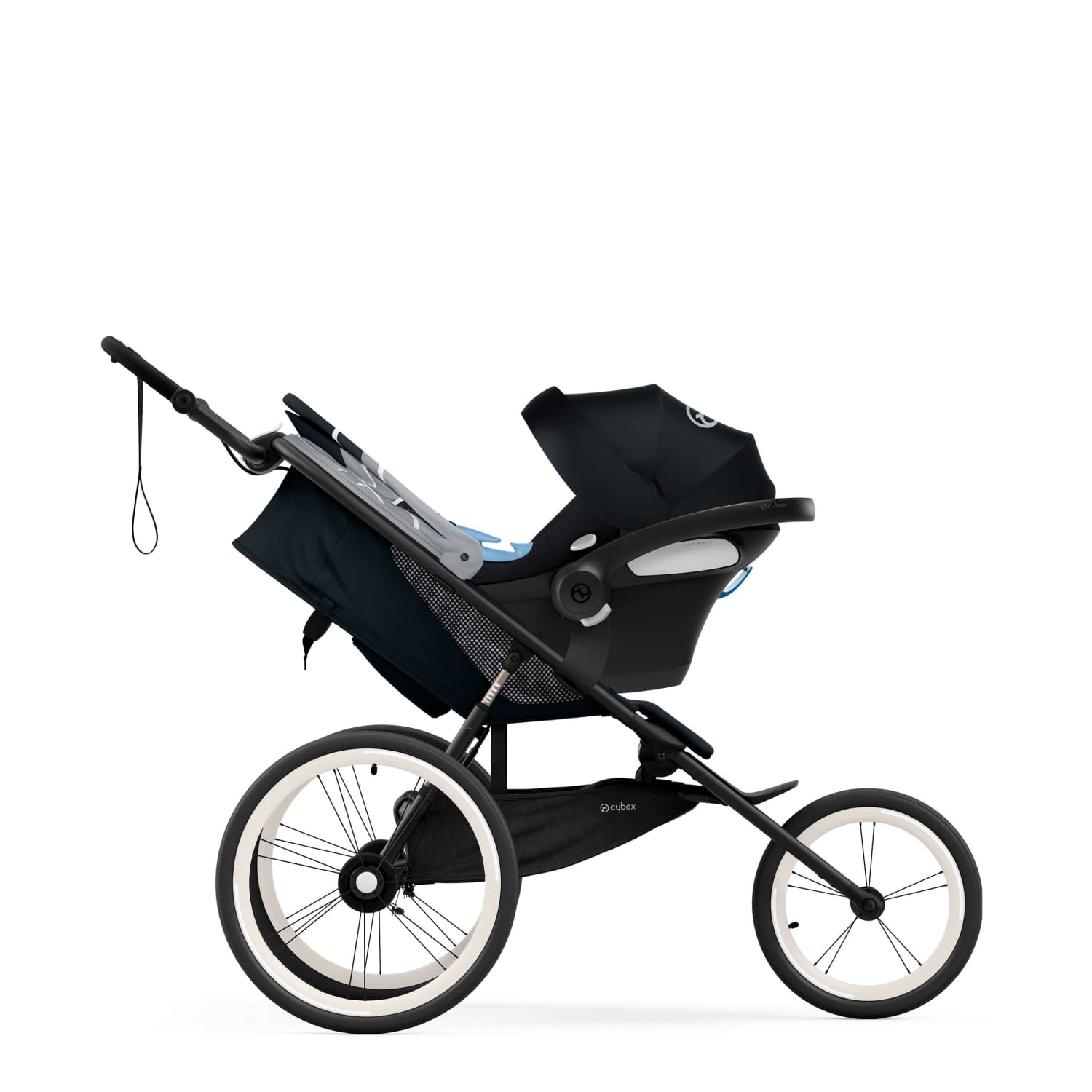 CYBEX AVI Jogging Sports Running Stroller with Seat Pack in 