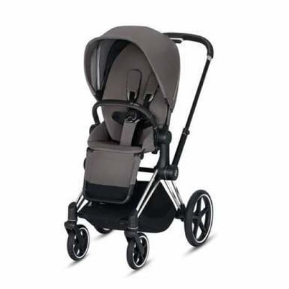CYBEX ePriam 3-in-1 Travel System Chrome with Black Details 