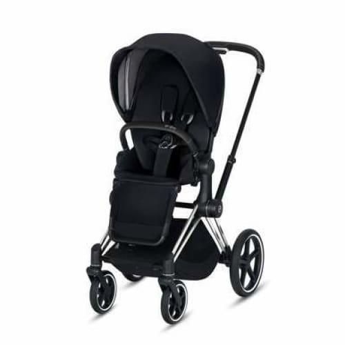 CYBEX ePriam 3-in-1 Travel System Chrome with Black Details 
