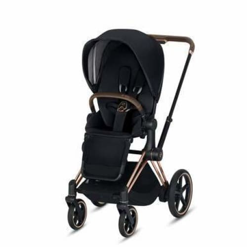 CYBEX ePriam 3-in-1 Travel System Frame in Rose Gold with 