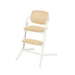 CYBEX Lemo Baby High Chair Wood - Porcelain White - High 